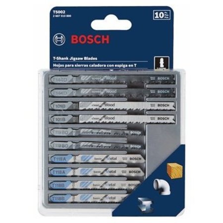 BOSCH 5PC TShank Jig Blade T501